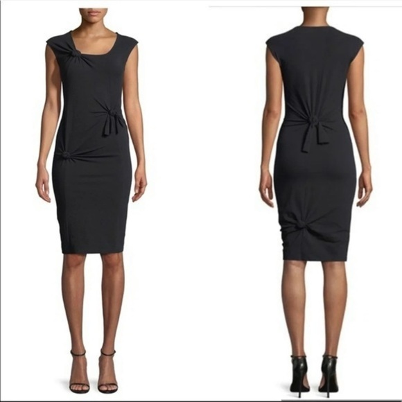 Helmet Lang Sleeveless Knotted Tank Dress Sz XS - Picture 1 of 5